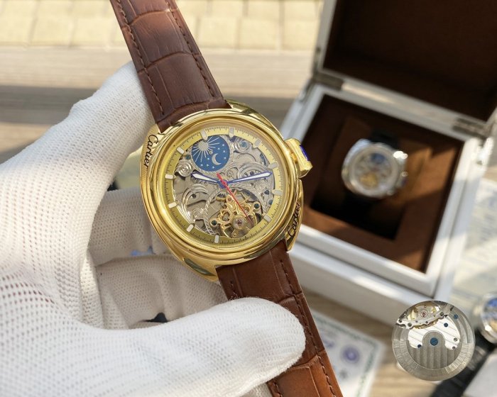 2020SS新作Cartier カルティエ メンズ 時計 スーパーコピー7色
