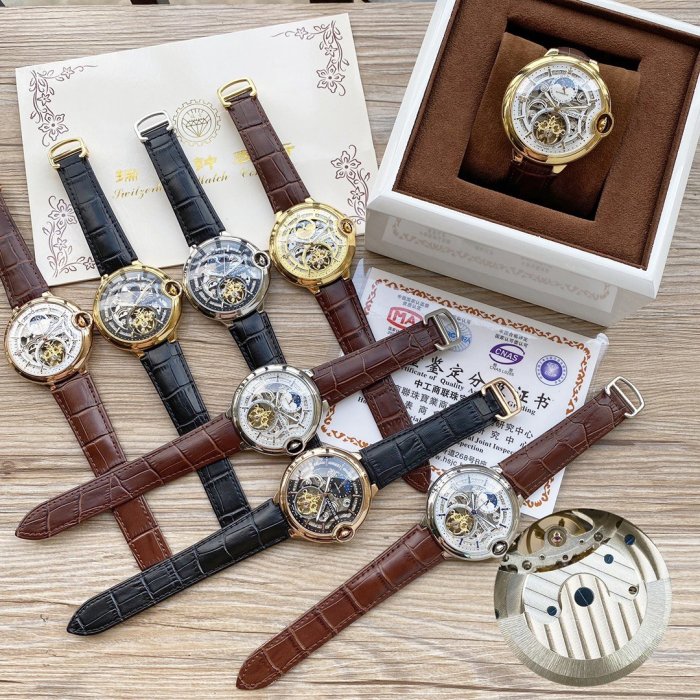 2020SS新作Cartier カルティエ メンズ 時計 スーパーコピー7色