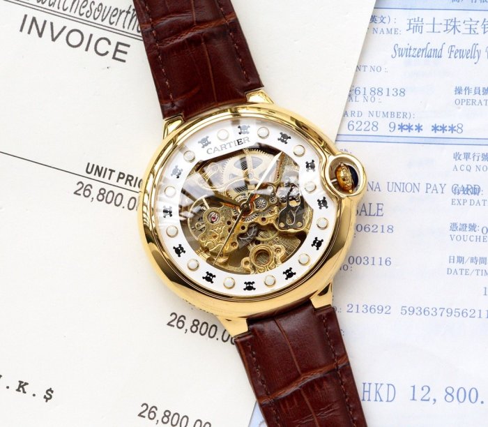 2020SS新作Cartier カルティエ メンズ 時計 スーパーコピー6色
