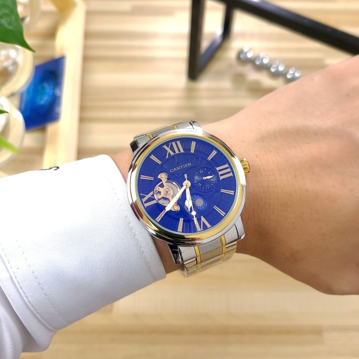 2020SS新作Cartier カルティエ メンズ 時計 スーパーコピー4色