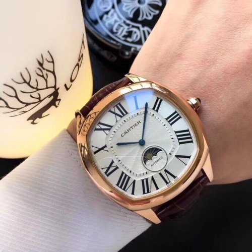 2020SS新作Cartier カルティエ メンズ 時計 スーパーコピー4色