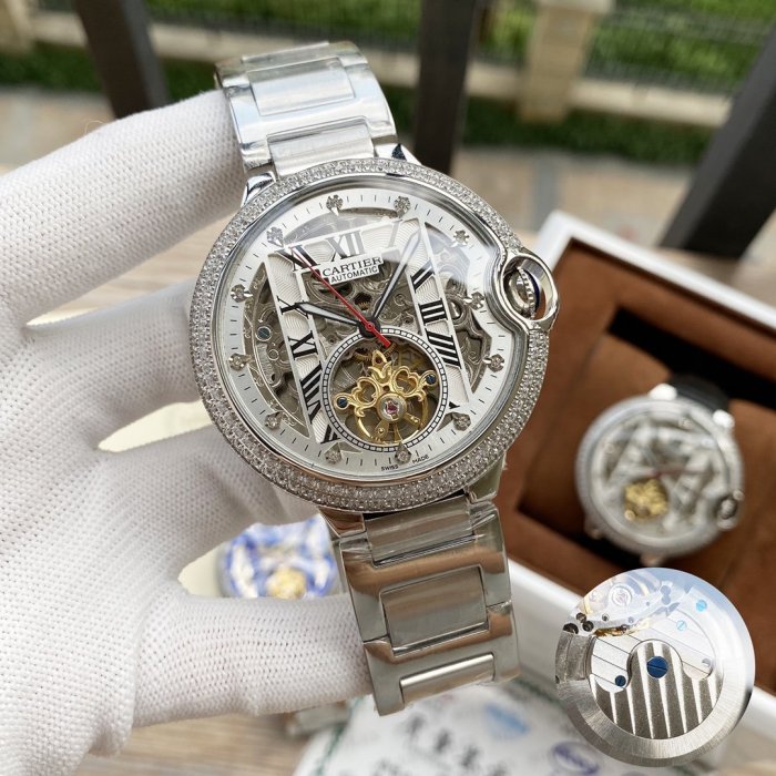 2020SS新作Cartier カルティエ メンズ 時計 スーパーコピー7色