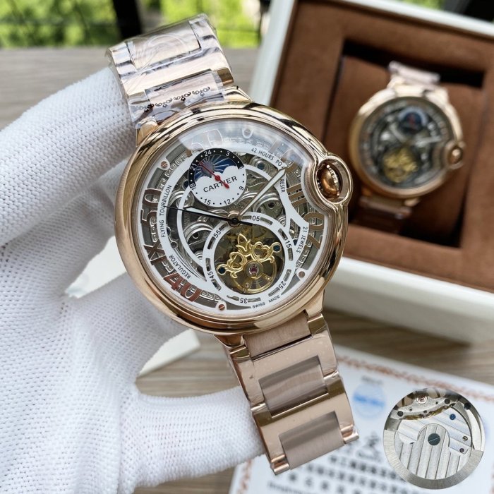 2020SS新作Cartier カルティエ メンズ 時計 スーパーコピー6色