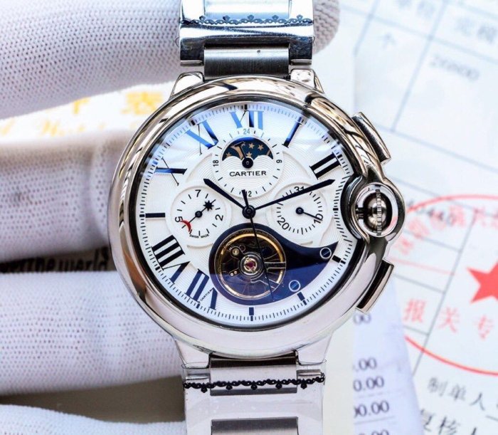 2020SS新作Cartier カルティエ メンズ 時計 スーパーコピー4色