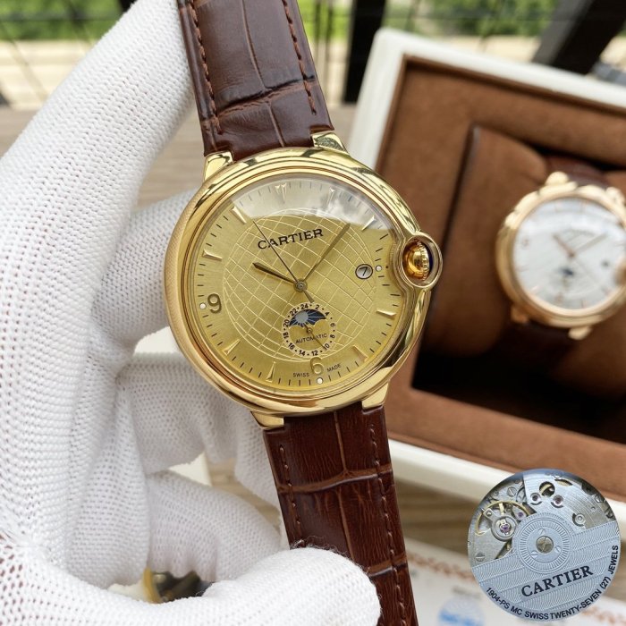 2020SS新作Cartier カルティエ メンズ 時計 スーパーコピー6色