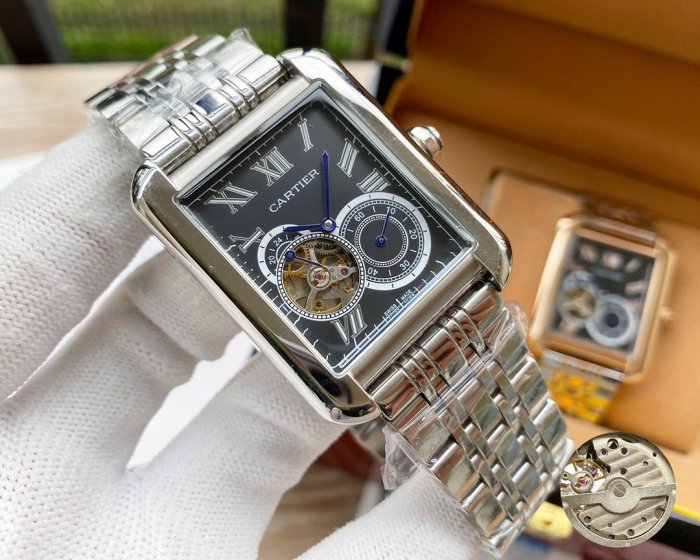 2020SS新作Cartier カルティエ メンズ 時計 スーパーコピー4色