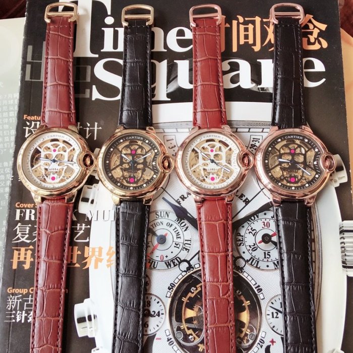 2020SS新作Cartier カルティエ メンズ 時計 スーパーコピー4色