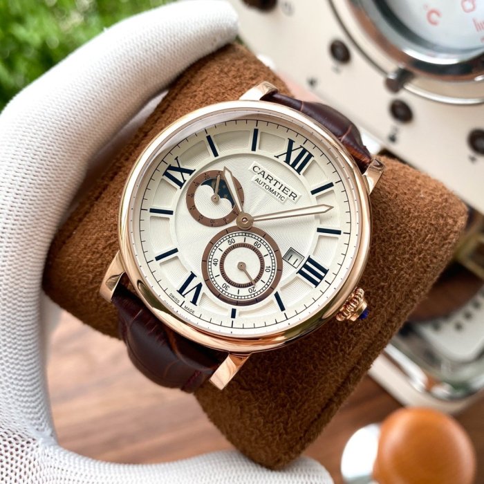 2020SS新作Cartier カルティエ メンズ 時計 スーパーコピー4色