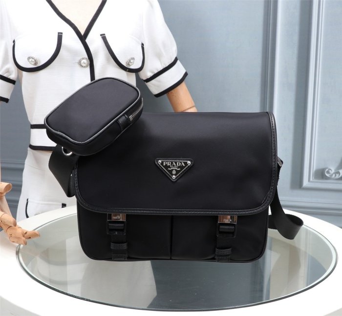202103SS新作 メンズ Prada プラダ ショルダーバックスーパーコピー