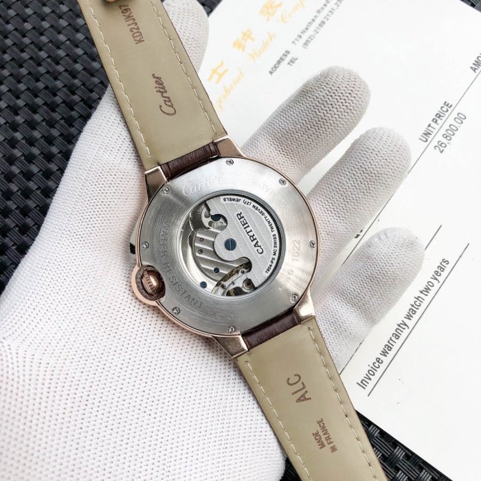 2020SS新作Cartier カルティエ メンズ 時計 スーパーコピー4色