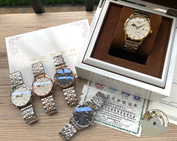 2020SS新作 LONGINES ロンジン メンズ 時計 スーパーコピー5色