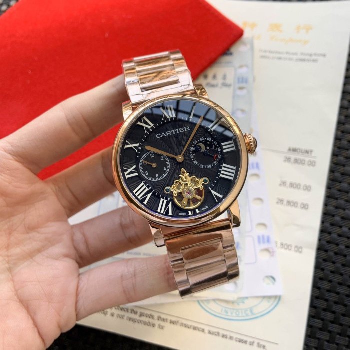 2020SS新作Cartier カルティエ メンズ 時計 スーパーコピー7色