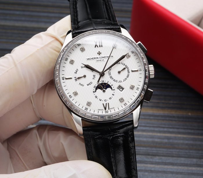 2020SS新作Vacheron Constantinヴァシュロンコンスタンタンメンズ時計スーパーコピー 2色