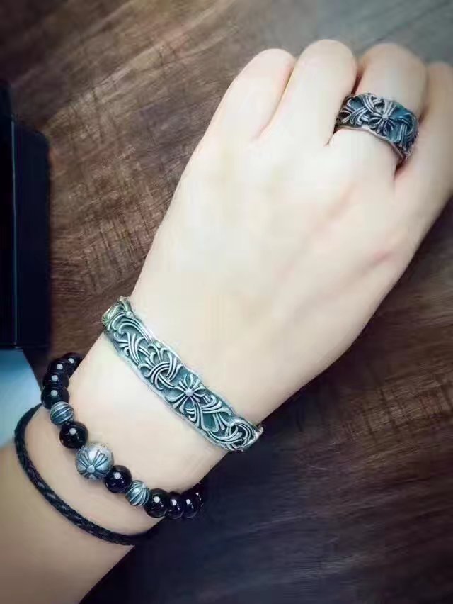 ChromeHearts クロムハーツ100% 925シルバー 正規品品質 リング 男女兼用 ch678140