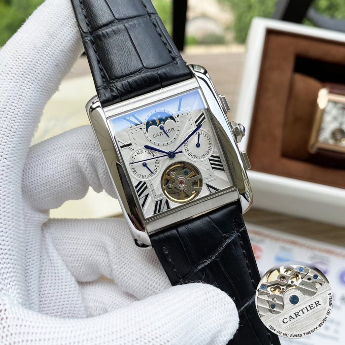 2020SS新作Cartier カルティエ メンズ 時計 スーパーコピー4色