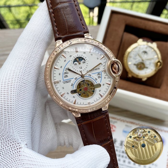 2020SS新作Cartier カルティエ メンズ 時計 スーパーコピー7色