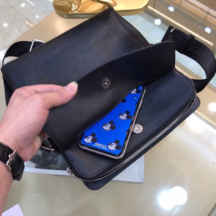 202103SS新作 メンズ Prada プラダ ショルダーバックスーパーコピー