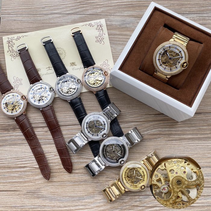 2020SS新作Cartier カルティエ メンズ 時計 スーパーコピー7色