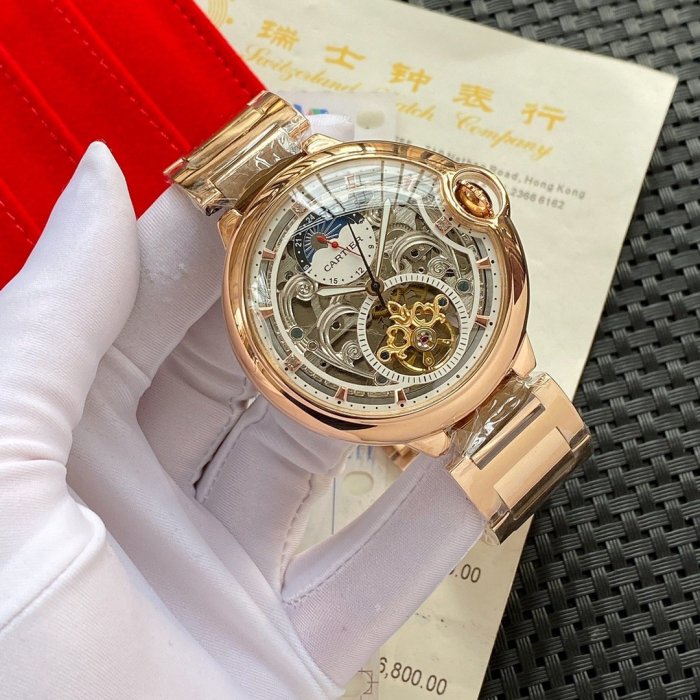 2020SS新作Cartier カルティエ メンズ 時計 スーパーコピー7色