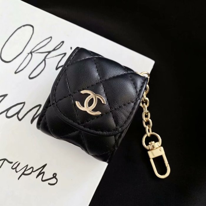 シャネル/Chanel ケース最新イヤホン収納ケース3色