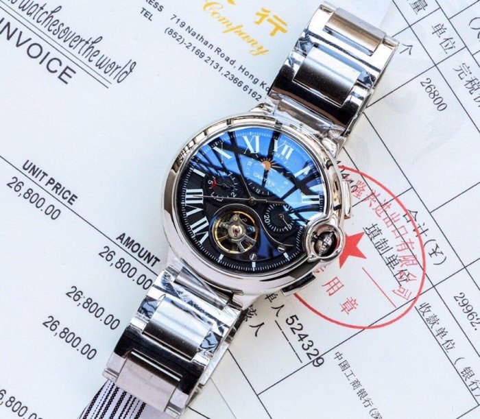 2020SS新作Cartier カルティエ メンズ 時計 スーパーコピー4色