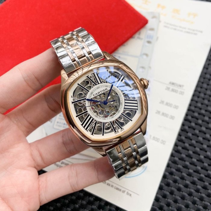 2020SS新作Cartier カルティエ メンズ 時計 スーパーコピー4色