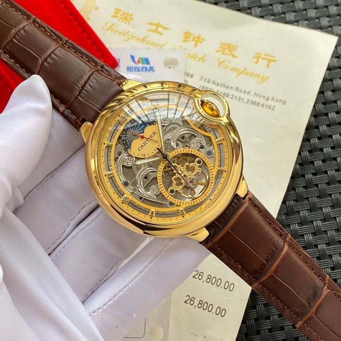 2020SS新作Cartier カルティエ メンズ 時計 スーパーコピー8色