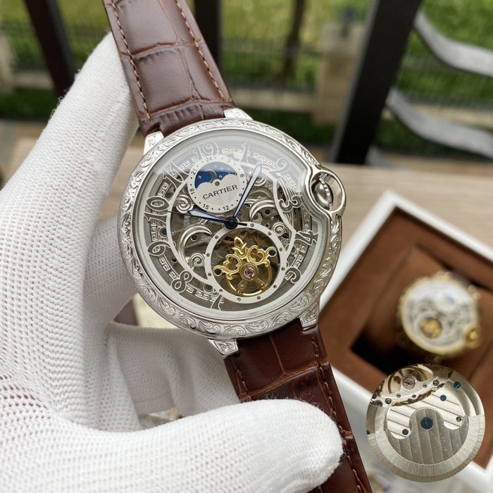 2020SS新作Cartier カルティエ メンズ 時計 スーパーコピー7色