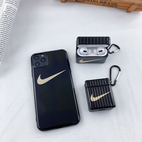 ナイキ/Nike ケース最新全機種+ イヤホン収納ケース 2色