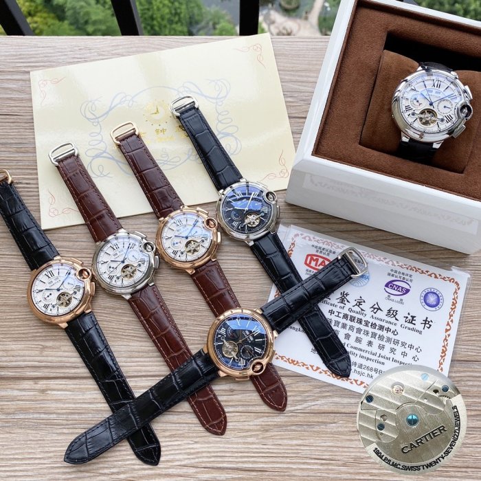 2020SS新作Cartier カルティエ メンズ 時計 スーパーコピー6色
