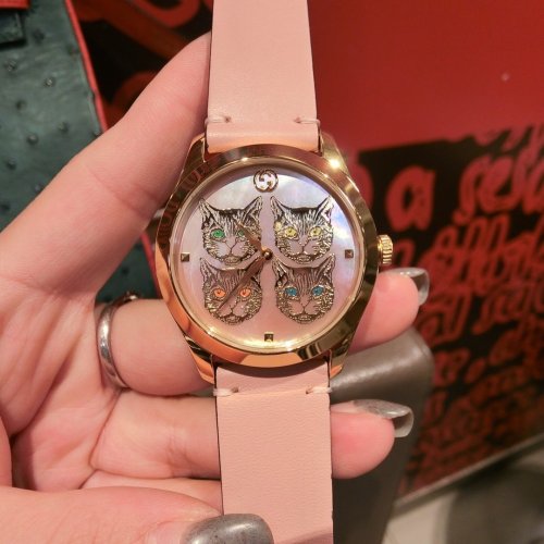 2020SS新作Gucci グッチ レディース時計 スーパーコピー2色