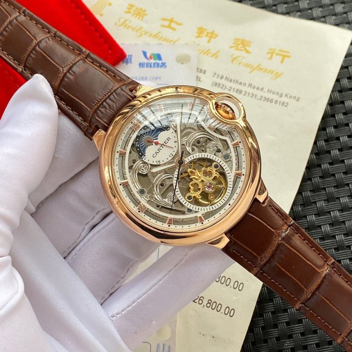 2020SS新作Cartier カルティエ メンズ 時計 スーパーコピー8色