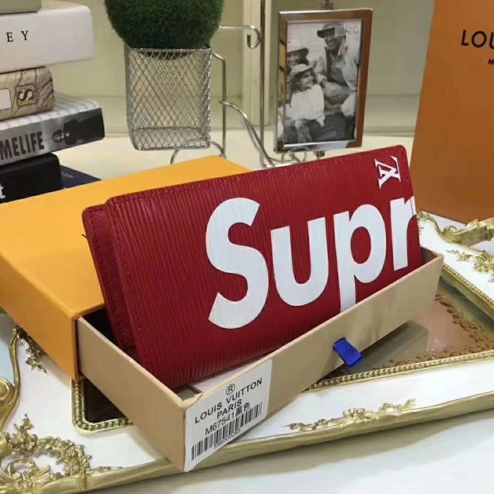 LOUIS VUITTON & Supreme 財布 2色