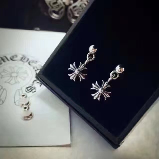 新作入荷 ChromeHearts クロムハーツ100% 925シルバー 正規品品質 ピアス ch67885G