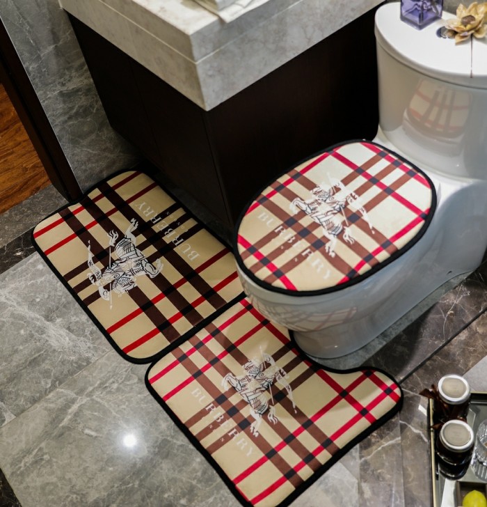 バーバリー バスマット3点セット