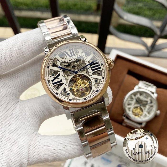2020SS新作Cartier カルティエ メンズ 時計 スーパーコピー6色