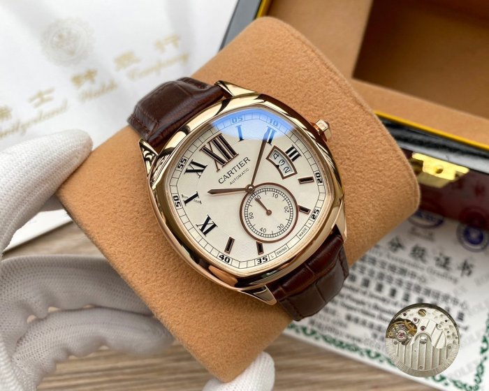 2020SS新作Cartier カルティエ メンズ 時計 スーパーコピー4色