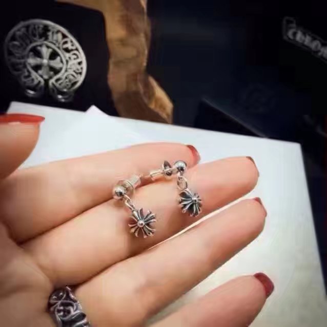 新作入荷 ChromeHearts クロムハーツ100% 925シルバー 正規品品質 ピアス ch67885G
