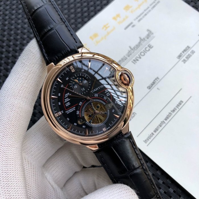 2020SS新作Cartier カルティエ メンズ 時計 スーパーコピー7色