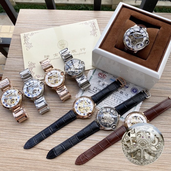 2020SS新作Cartier カルティエ メンズ 時計 スーパーコピー7色