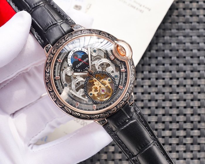 2020SS新作Cartier カルティエ メンズ 時計 スーパーコピー7色