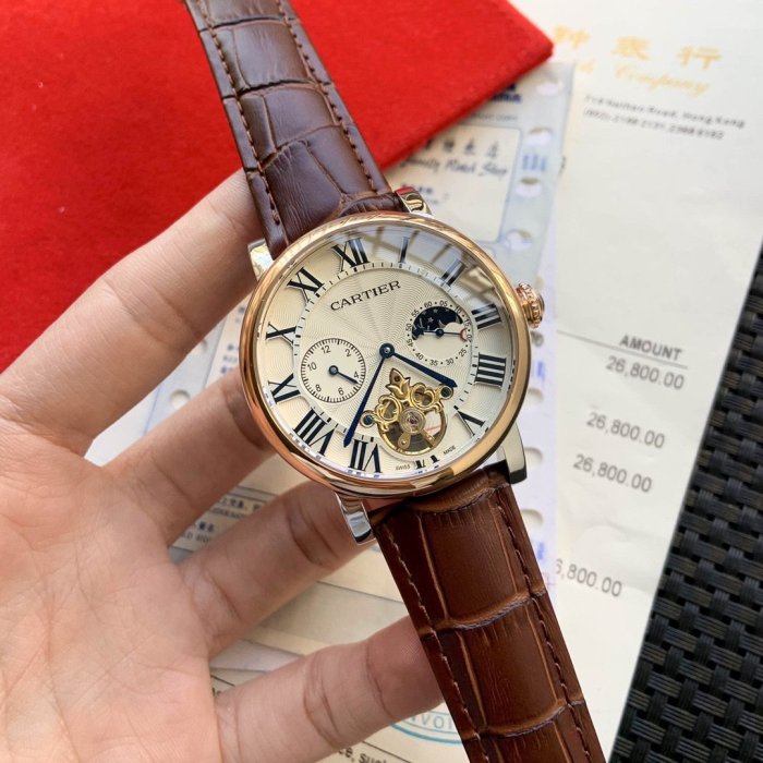 2020SS新作Cartier カルティエ メンズ 時計 スーパーコピー6色