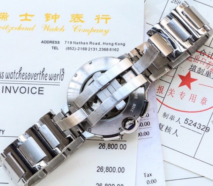 2020SS新作Cartier カルティエ メンズ 時計 スーパーコピー4色