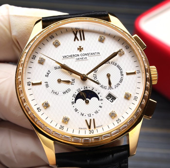 2020SS新作Vacheron Constantinヴァシュロンコンスタンタンメンズ時計スーパーコピー 3色