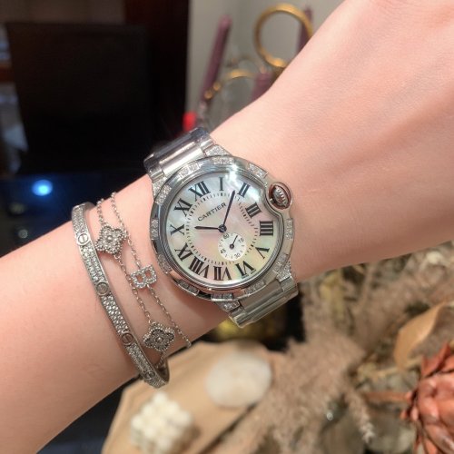 2020SS新作Cartier カルティエ レディース 時計 スーパーコピー3色