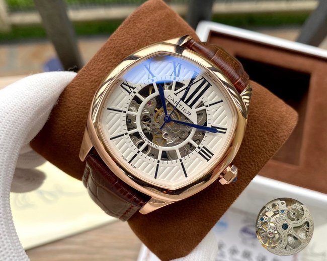 2020SS新作Cartier カルティエ メンズ 時計 スーパーコピー4色