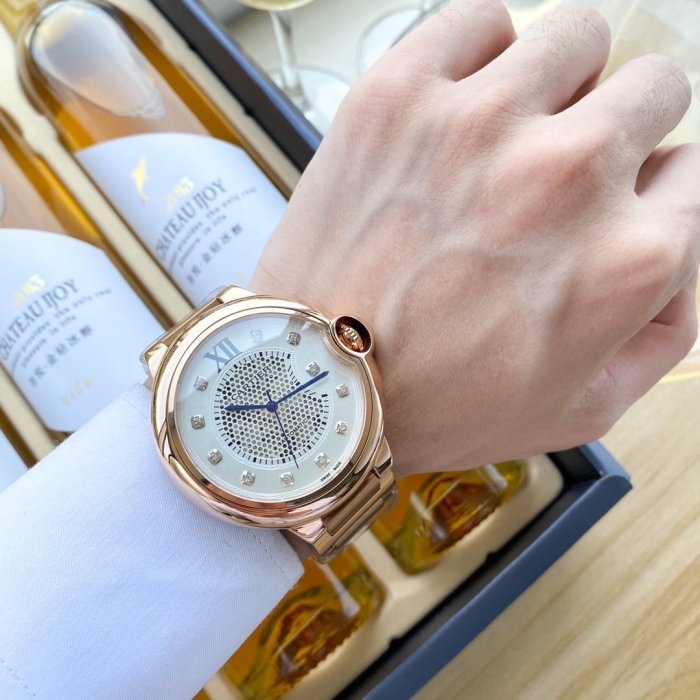 2020SS新作Cartier カルティエ メンズ 時計 スーパーコピー2色
