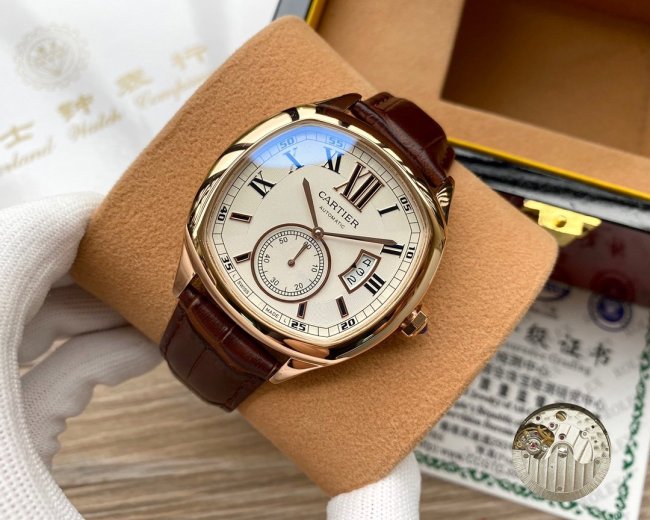 2020SS新作Cartier カルティエ メンズ 時計 スーパーコピー4色