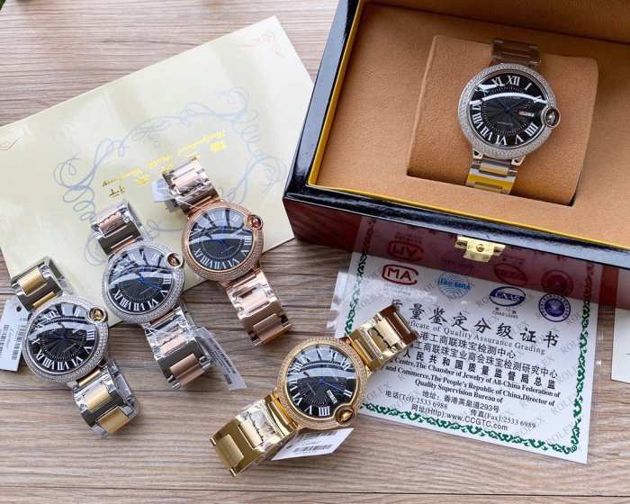 2020SS新作Cartier カルティエ メンズ 時計 スーパーコピー5色