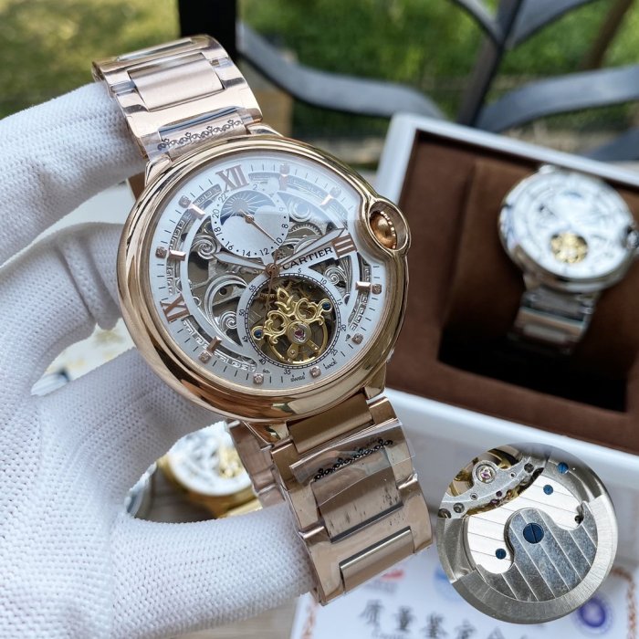 2020SS新作Cartier カルティエ メンズ 時計 スーパーコピー7色